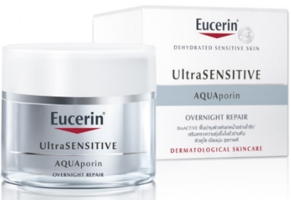 รูปภาพของ Eucerin Aquaporin Overnight Repair 50ml. ผิวบอบบางแพ้ง่ายโดยเฉพาะ 